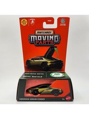 Matchbox Moving Parts Lamborghini Huracan Sterrato Matte Gold 2026